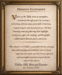 Read more about the article Voices at the Table – Mission Statement