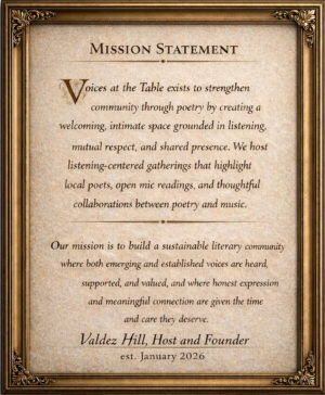 Voices at the Table – Mission Statement