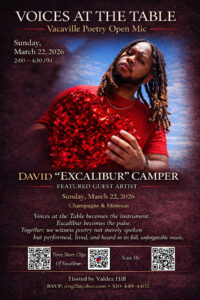 Read more about the article Voices at the Table Presents Excalibur- March 22nd with Monica Chew, Piano